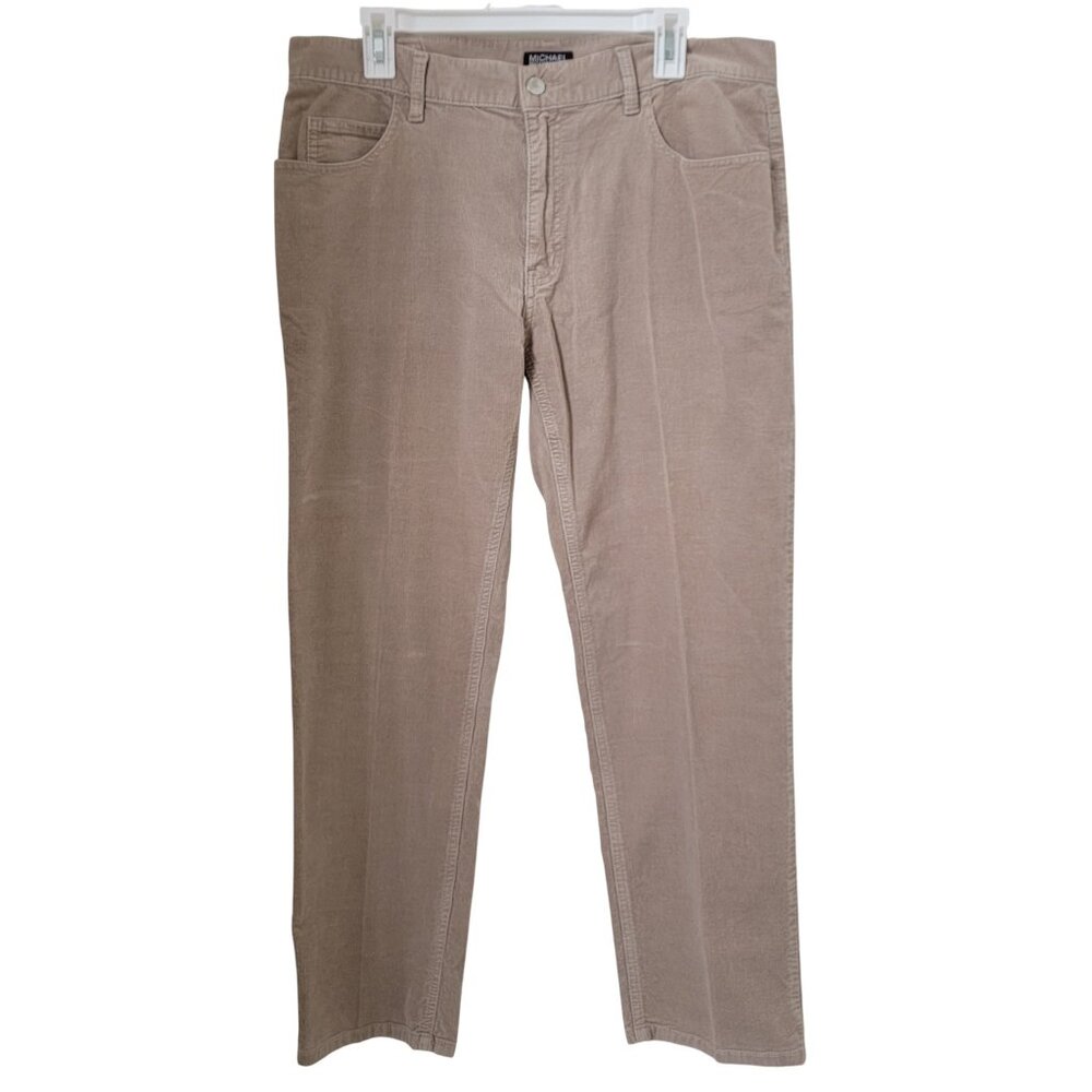 MICHAEL Michael Kors Size 36x30 Light Tan Corduroy Pants